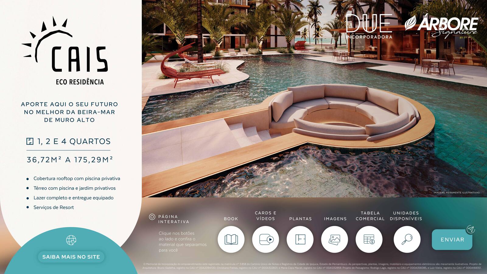 Cais Residencial - imagem ilustrativa